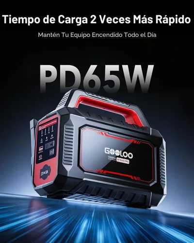 Vista 4 de GOOLOO GT Truck PRO 10000A y 64000mAh Arrancador con carga rápida de 65 W