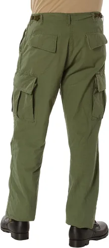 Vista 10 de Pantalón antifatiga clásico R/S Vietnam Rothco Verde oliva (Olive Drab)