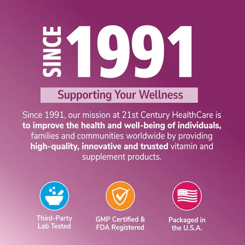 Vista 8 de 21st Century Sentry - Tabletas multivitamínicas para mujer, 120
