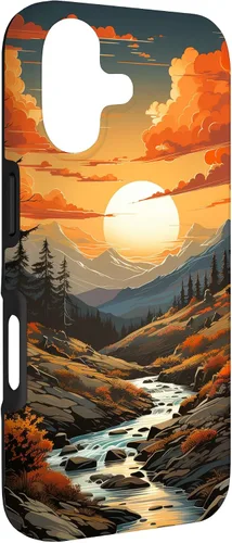 Vista 3 de Great Smoky Mountains - Mountain Scene Mountain Theme Nature Case for iPhone 17