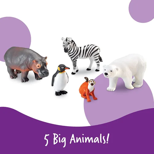 Vista 2 de Learning Resources Jumbo - Animales de granja