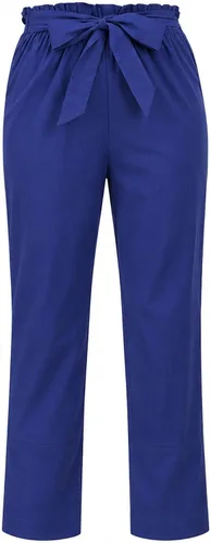 Vista 13 de Pantalones de cosplay a rayas estilo pirata renacentista medieval gótico Negro