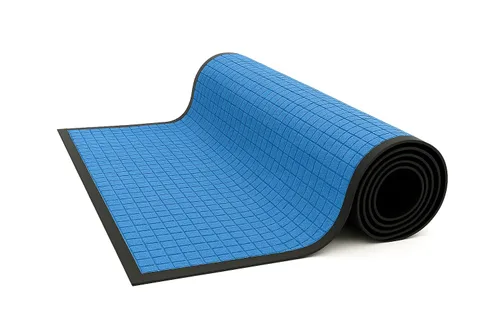 Vista 44 de Guardian WaterGuard - Tapete para rascador de limpiaparabrisas para interiores y exteriores, goma/nailon, 2 x 3 pies, color azul