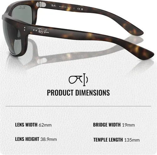 Vista 5 de Ray-Ban RB4089 BALORAMA - Gafas de sol con forma rectangular con kit oficial de gafas