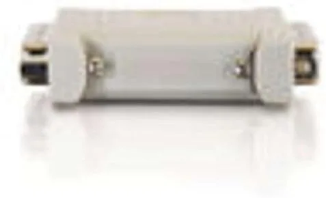 Vista 3 de C2G 02469 DB25 macho a DB25 hembra Serial RS232 Null Modem Adapter Beige