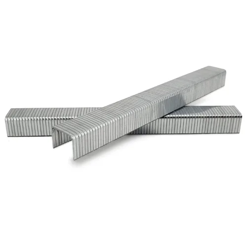 Vista 4 de Powernail PS5012C 20 calibre 1/2 pulgada corona 3/8 pulgadas longitud cincel punta grapas (caja de 100,000)