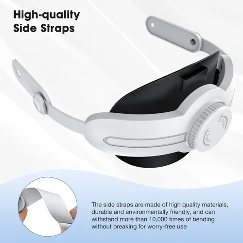 Vista 6 de KUNSLUCK Head Strap for Meta Quest 3, Elite Strap for Oculus Quest 3 Accessories, Adjustable Lightweight Quest 3 Head Strap Replacement