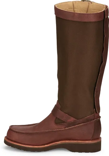 Vista 8 de Chippewa Botas de serpiente, puntera MOCC con cremallera y cremallera trasera para hombre de 17 pulgadas
