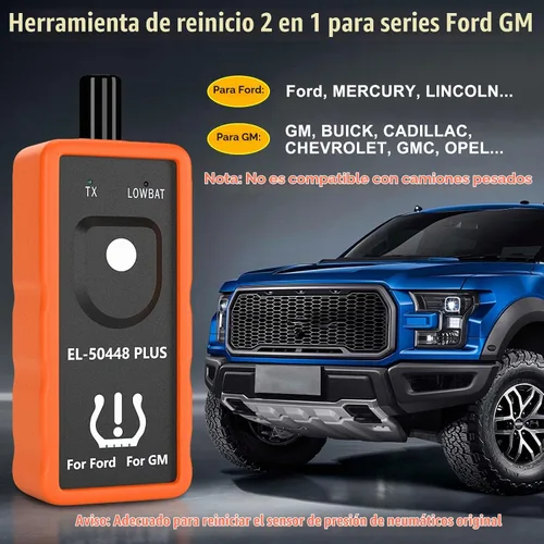 Vista 3 de KINGBOLEN EL-50448 Plus TPMS Herramienta de reaprendizaje para Ford GM