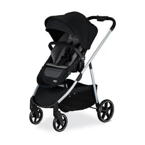 Vista 3 de Britax Cochecito modular Grove™, cochecito ligero con inserto CozyFit™ y barra de parachoques, 6 formas de pasear, SafeWash, Pindot Onyx