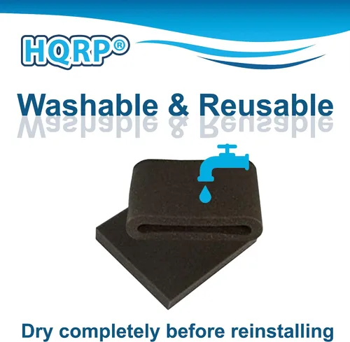 Vista 4 de HQRP Juego de 2 filtros compatibles con aspiradoras verticales Bissell Lift-Off Revolution Pet 3760, 37602, 37603, 37604, 37605, 3760H, 3750, 4220