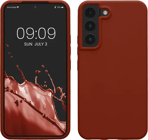 Vista 247 de kwmobile Funda compatible con Samsung Galaxy S9 - Funda de silicona TPU con acabado suave - Blue Reef