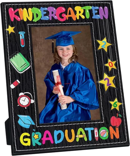 Vista 10 de FLYAB Marco de fotos de graduación Clase de 2025 - Regalos de graduación 2025 para hombres y mujeres, exhibición especial para una preciada foto