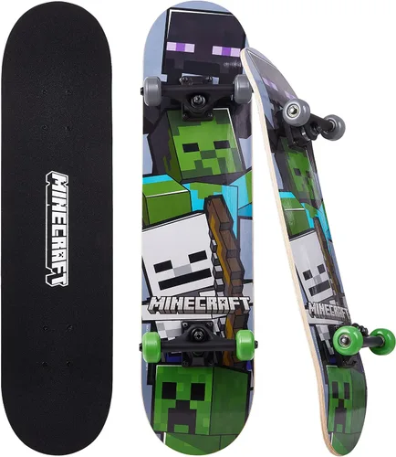 Vista 7 de 31-Inch Skateboard, 9-Ply Maple Deck, ABEC 5 Bearings