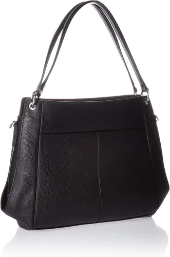 Vista 2 de Calvin Klein Melanie Pebble cuero Slouchy Zip Face Hobo