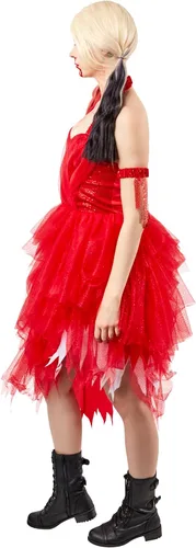 Vista 4 de Rubie's DC Comics Suicide Squad 2 Harley Quinn - Vestido de disfraz para mujer, como se muestra