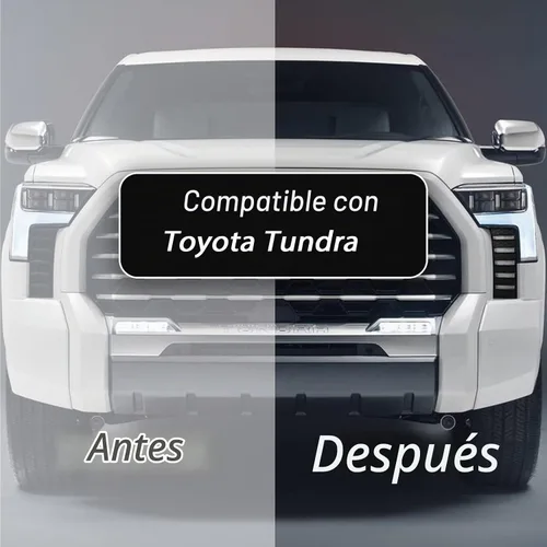 Vista 4 de Switchback - Lámpara LED antiniebla frontal color blanco/ámbar secuencial para correr durante el día, luz de parachoques LED, función de señal