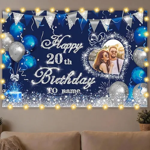 Vista 39 de Dicodes Decoraciones de cumpleaños de unicornio personalizadas para niñas, pancarta de cumpleaños de unicornio, decoración de cumpleaños de princesa