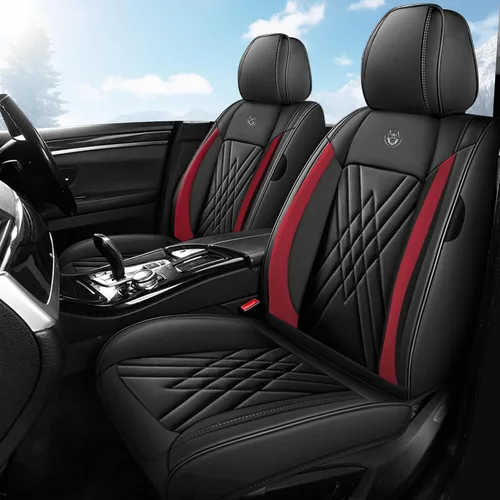 Vista 8 de Fundas de Asientos Compatibles con Toyota Corolla 2015-2026 Funda de Asiento de Automóvil de Cuero, Elegante Impermeable Transpirable Fácil