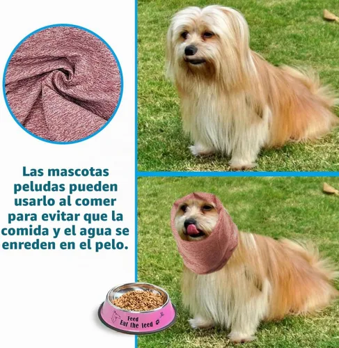 Vista 7 de Orejas silenciosas para perros, orejeras para aliviar la ansiedad y calmar a los perros, redecilla para proteger el ruido, acicalamiento