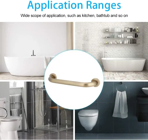 Vista 3 de Fydun B Bathtub Handrail Mounted Hel Handle Bars for Children Pregnants Elderly