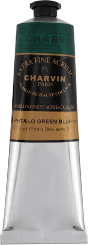 Vista 49 de Charvin Pintura acrílica profesional extrafina – verde absenta, tubo de 2.1 fl oz, pigmentos de triple fresado, resistente a la luz, pinturas