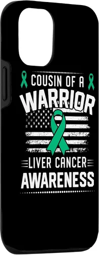 Vista 3 de iPhone 14 Primo de un guerrero Concientización del Cáncer de Hígado Primo