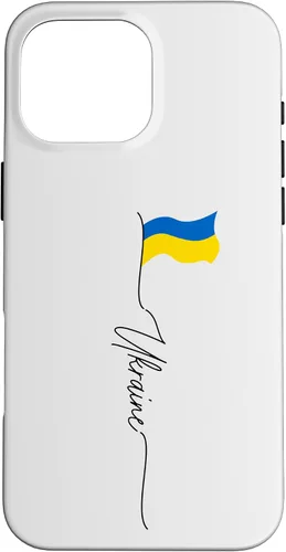 Vista 19 de iPhone 16 Ukraine, Slava Ukraini, Ukrainian Patriotic Flag Case