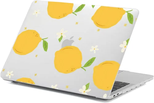 Vista 24 de Funda para MacBook Air de 15,3 pulgadas M2/M3/M4/M5, lunares Amarillo (Yellow Polka Dot)