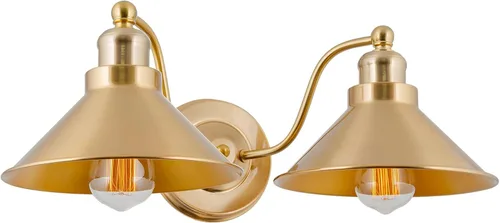 Vista 15 de Kira Home Welton - Aplique de pared industrial moderno de granja de 11 pulgadas para baño
