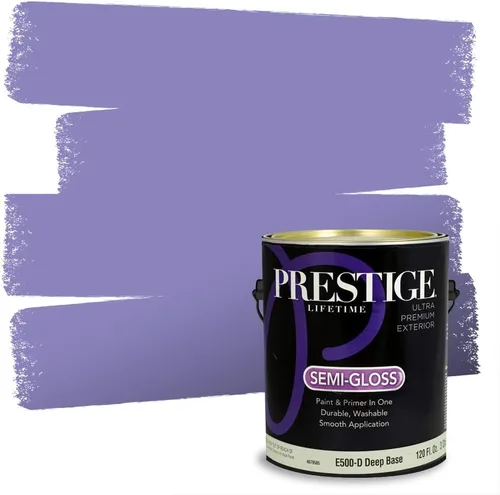 Vista 30 de Prestige Pintura interior e imprimación en uno, increíble, satinado, 1 galón