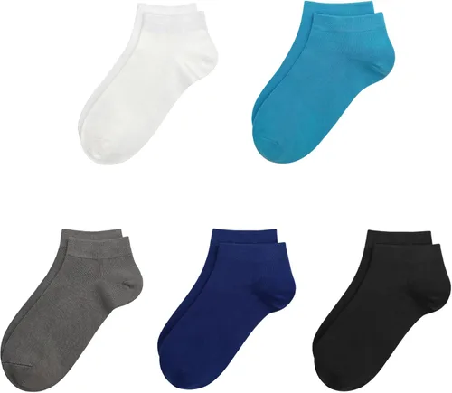 Vista 17 de SERISIMPLE Calcetines de bambú de viscosa para la escuela, calcetines de tobillo súper suaves para niños, puños elásticos, calcetines atléticos