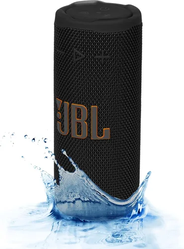 Vista 6 de JBL Grip Altavoz Bluetooth portátil negro (JBLGRIPBK) – Resistente al agua e impermeable IP68 Bluetooth 5.4 Aumento de sonido AI Batería de 14