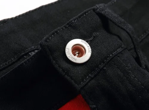 Vista 3 de AITITIA - Jeans rasgados de ajuste estándar para hombre