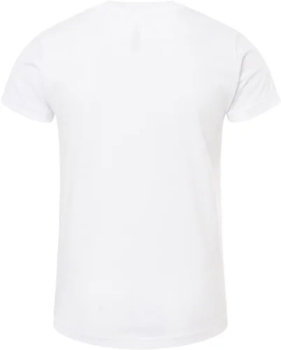Vista 2 de Bella Canvas 3001Y - Camiseta de manga corta para jóvenes, Mezcla blanca sólida