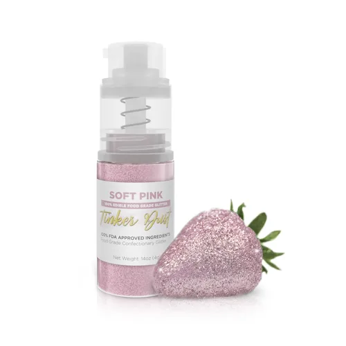 Vista 7 de Bakell - Brillantina Negra Tinker Dust (4g, 1x Mini Bomba de Pulverización) Brillantina Comestible para Alimentos, Postres y Bebidas! Negro