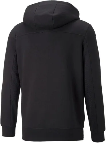 Vista 2 de PUMA Bmw Mms - Chaqueta con capucha para hombre, para deportes de motor, chaquetas para exteriores, tecnología de comodidad casual, color negro