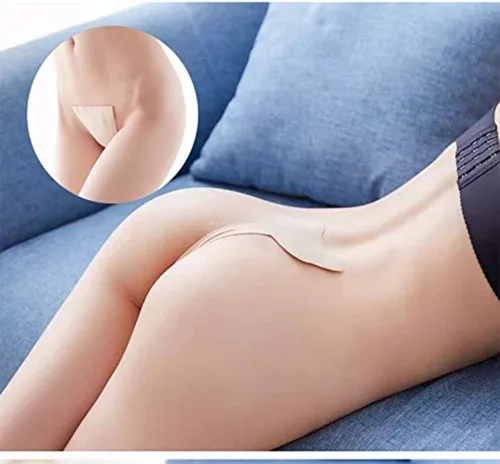 Vista 7 de Tanga invisible con cuerda en C, sin costuras, sin tirantes, en forma de C, para mujer