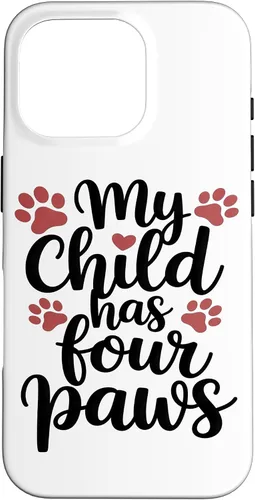 Vista 20 de My Child Has Four Paws Pet Parent Case for iPhone 17