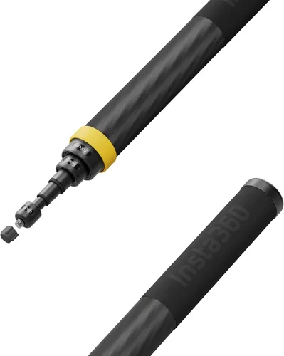 Vista 4 de Insta360 Edición Extendida Bastón Selfie, 3m (9.8 pies) de Fibra de Carbono Invisible, Compatible con Insta360 Ace, Ace Pro, Ace Pro 2, GO 3, GO