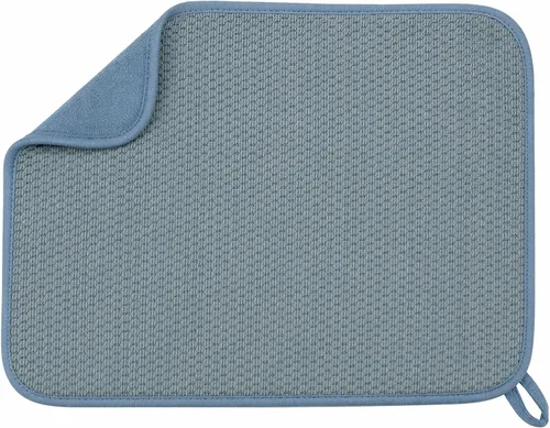 Vista 23 de GeeRic Tapete de microfibra para secar platos, almohadilla de secado de platos de cocina súper absorbente, alfombrillas de regalo reversibles