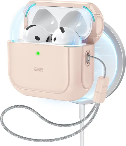 Vista 14 de ESR Funda para AirPods Pro 3, compatible con AirPods Pro de 3ª generación (2025), compatible con MagSafe, cubierta de protección completa contra