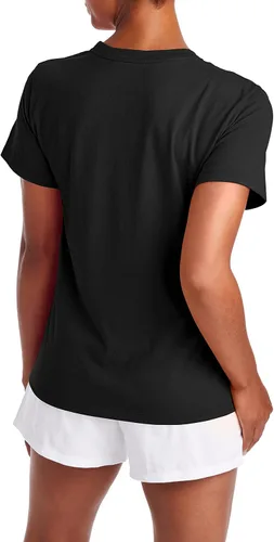 Vista 2 de Champion Classic - Camiseta de manga corta, diseño con texto "Left Chest Script