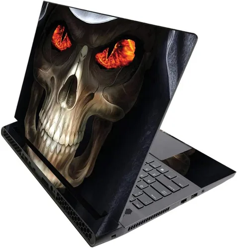 Vista 380 de MightySkins - Skin brillante con purpurina para Alienware M17 R3 (2020) y M17 R4 (2021) - Diversión de los años 90 Acabado duradero con purpurina