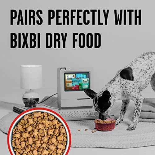 Vista 5 de BIXBI Rawbble - Alimento liofilizado para perros, receta de res, 4.5 onzas, 98% de carne y órganos, sin rellenos, comida cruda para perros apta