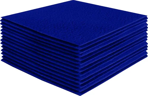 Vista 26 de FabricLA Hojas de fieltro acrílico para manualidades, cuadrados de fieltro precortados suaves de 4 x 4 pulgadas (3.9 in x 3.9 in), utiliza hojas