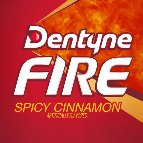 Vista 9 de Dentyne Goma de mascar Fire Spicy Cinnamon sin azúcar, 3 paquetes de 16 piezas (48 piezas en total)