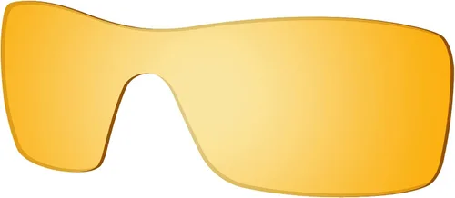 Vista 10 de SAUCER Lentes de repuesto prémium para Oakley Batwolf OO9101 Protección UV400, arañazos, ajuste preciso y claridad mejorada polarizado oro de 24
