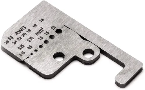 Vista 4 de Capri Tools Cuchillas de pelacables cuadradas de 0.020 in a 0.079 in, CP20010-BLADE-A