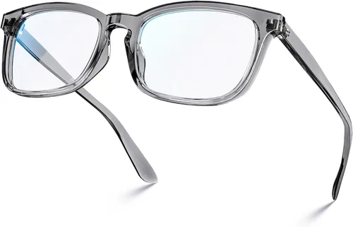 Vista 22 de VISOONE - Lentes cuadrados con bloqueo de luz azul y antireflejante para computadora, videojuegos; para mujeres y hombres MONTANA